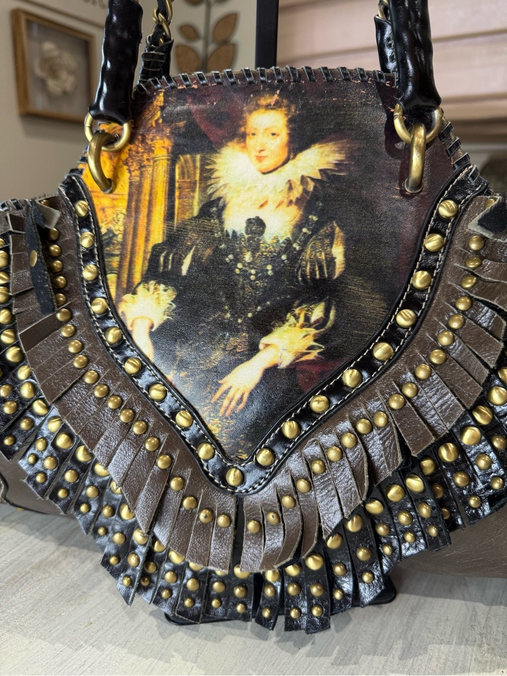 Sharif Artisan Series Limited Edition Renaissance Studded Handbag #98/200 COA - Picture 3 of 16